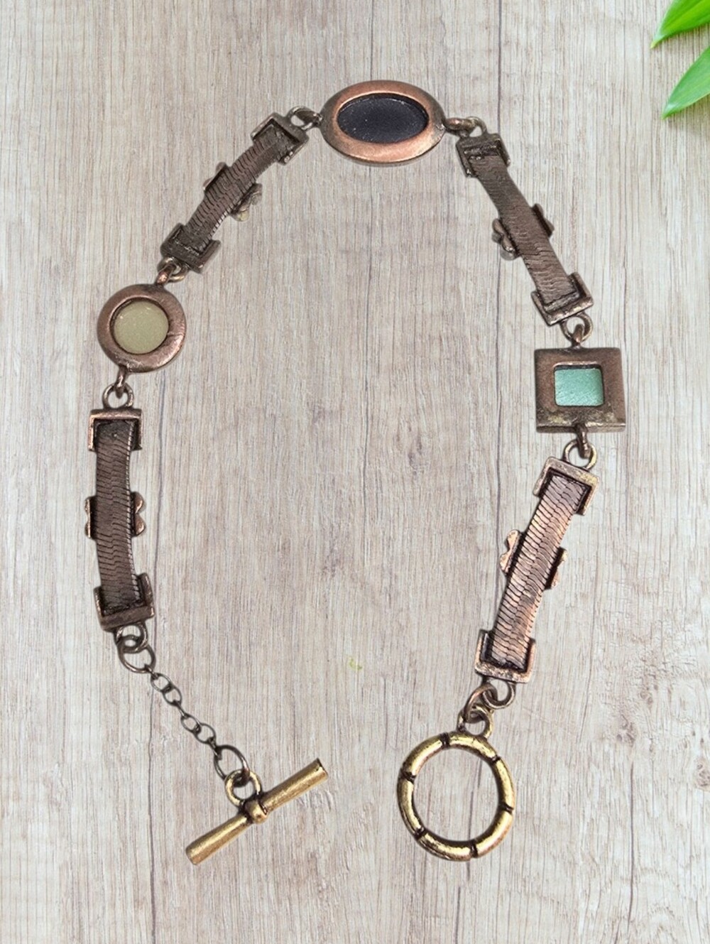 Artisan Multi Link Panel Bracelet - Picture 5 of 7